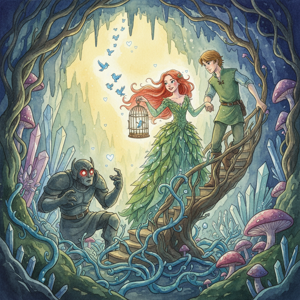 Cover: The Princess Who Was Hidden Underground