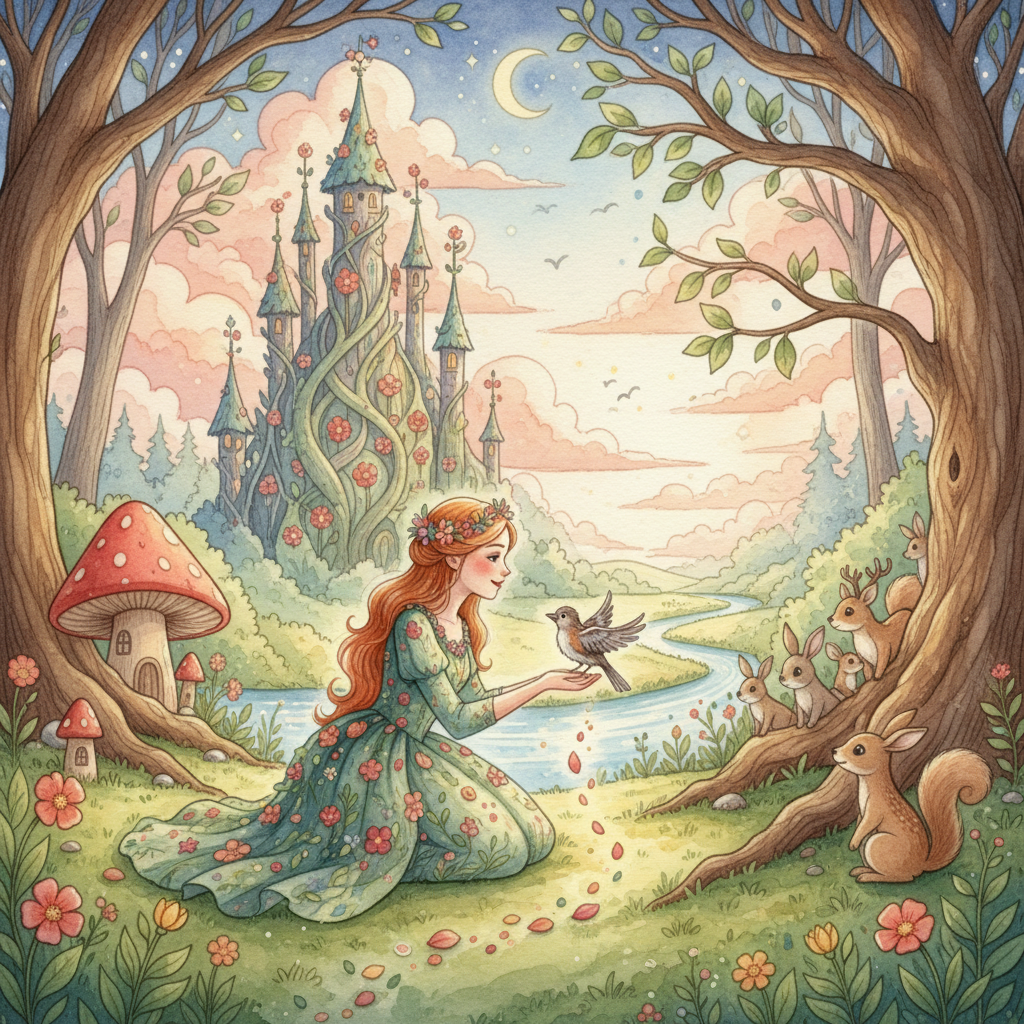 Cover: THE FLOWER QUEEN’S DAUGHTER(23)