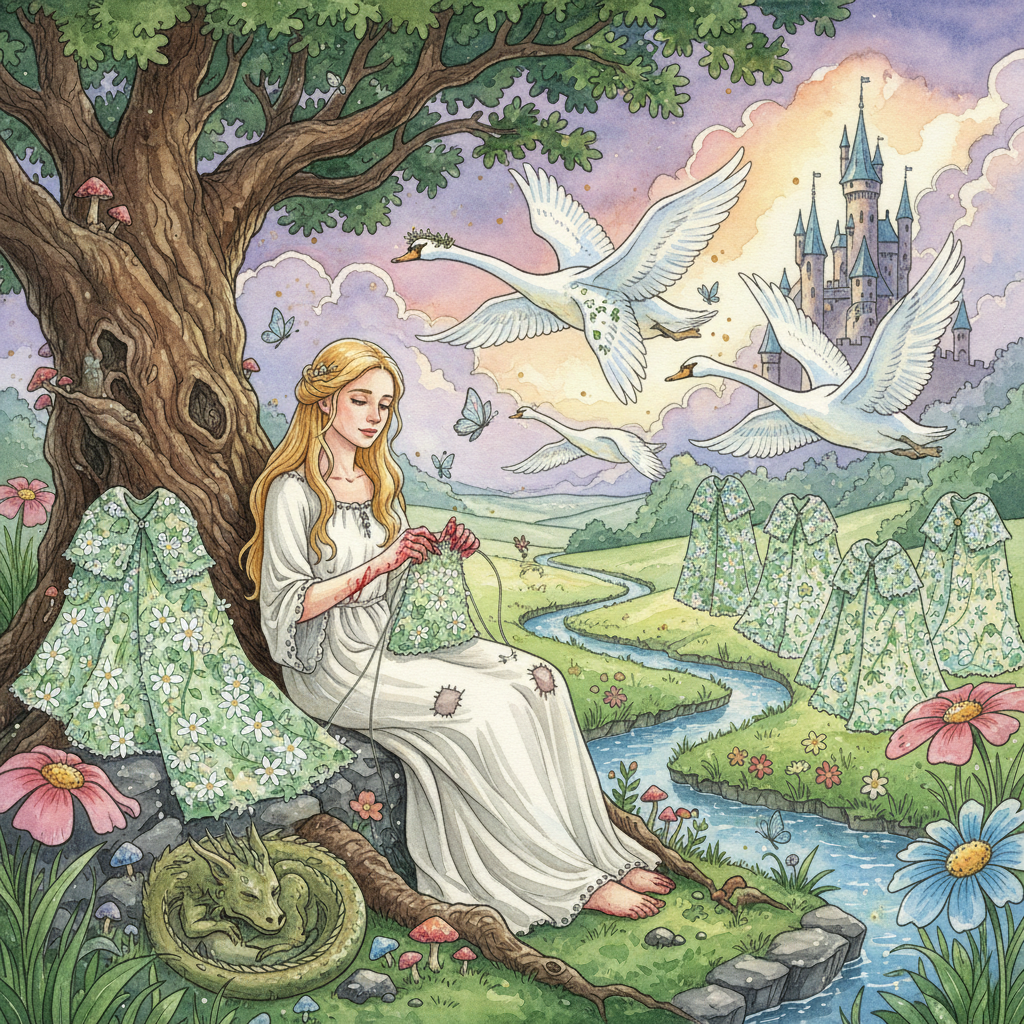 Cover: The Six Swans