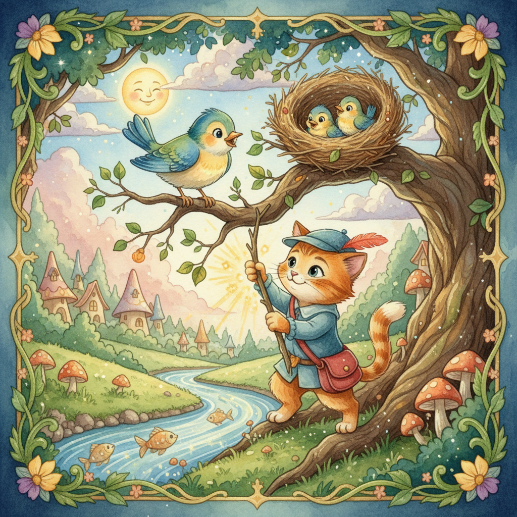 PUSS, JR., RENDERS a MOTHER AID