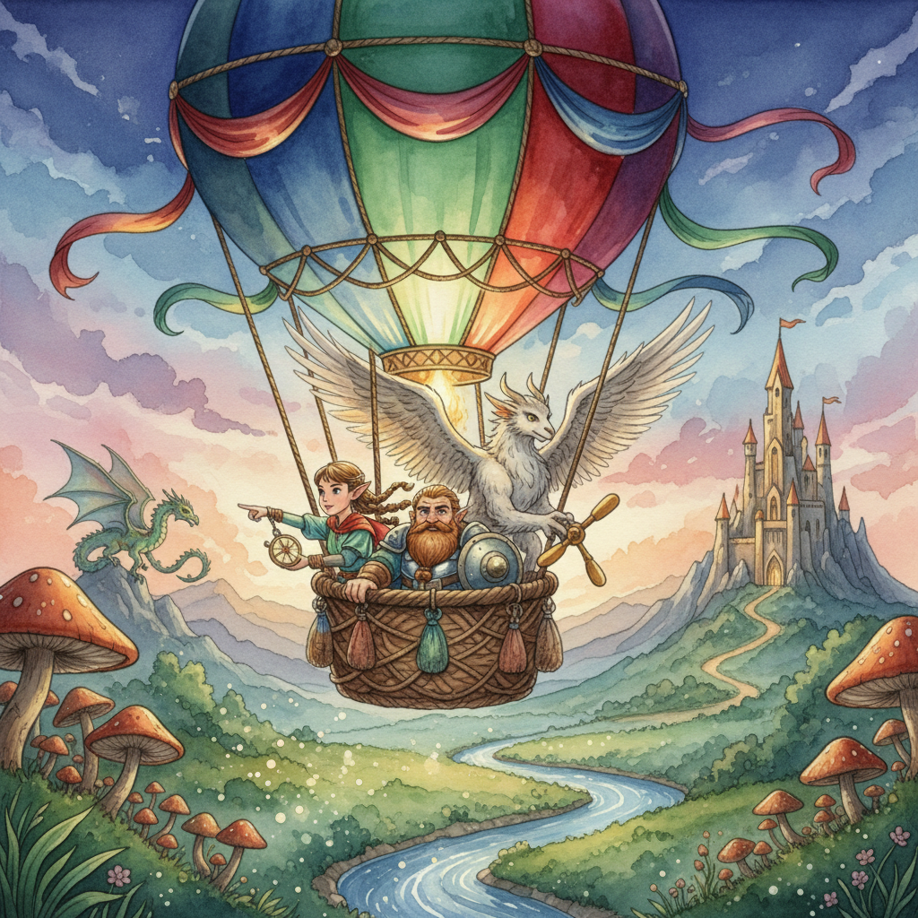 Cover: THE MAGIC BALLOON