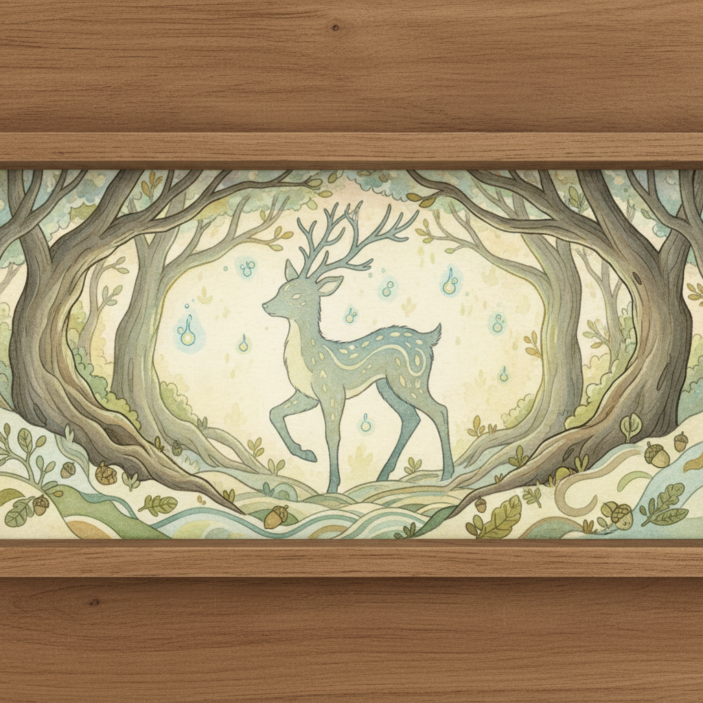 Ghibli-style decorative element for i 371.