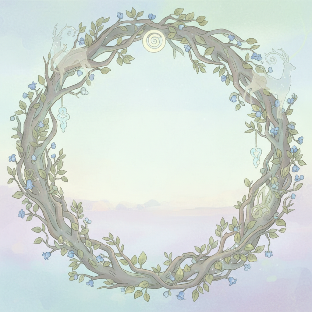 Ghibli-style decorative element for i 307.