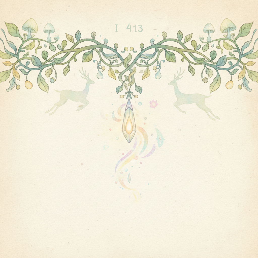 Ghibli-style decorative element for i 287.