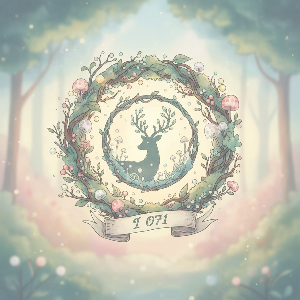 Ghibli-style decorative element for i 337.