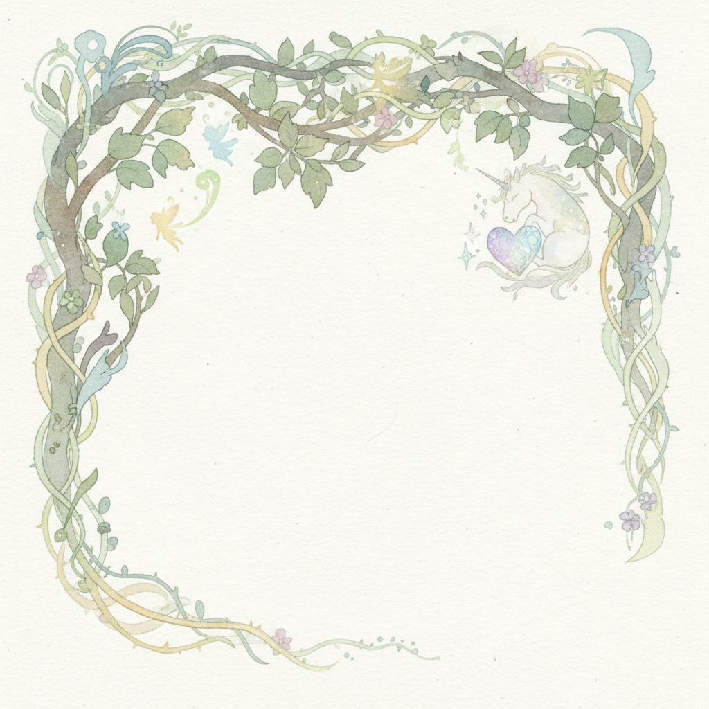 Ghibli-style decorative element for i 087.