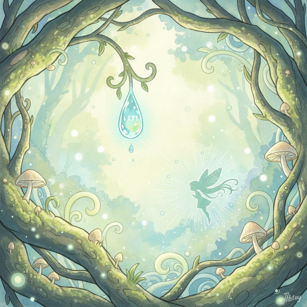 Ghibli-style decorative element for i 295.