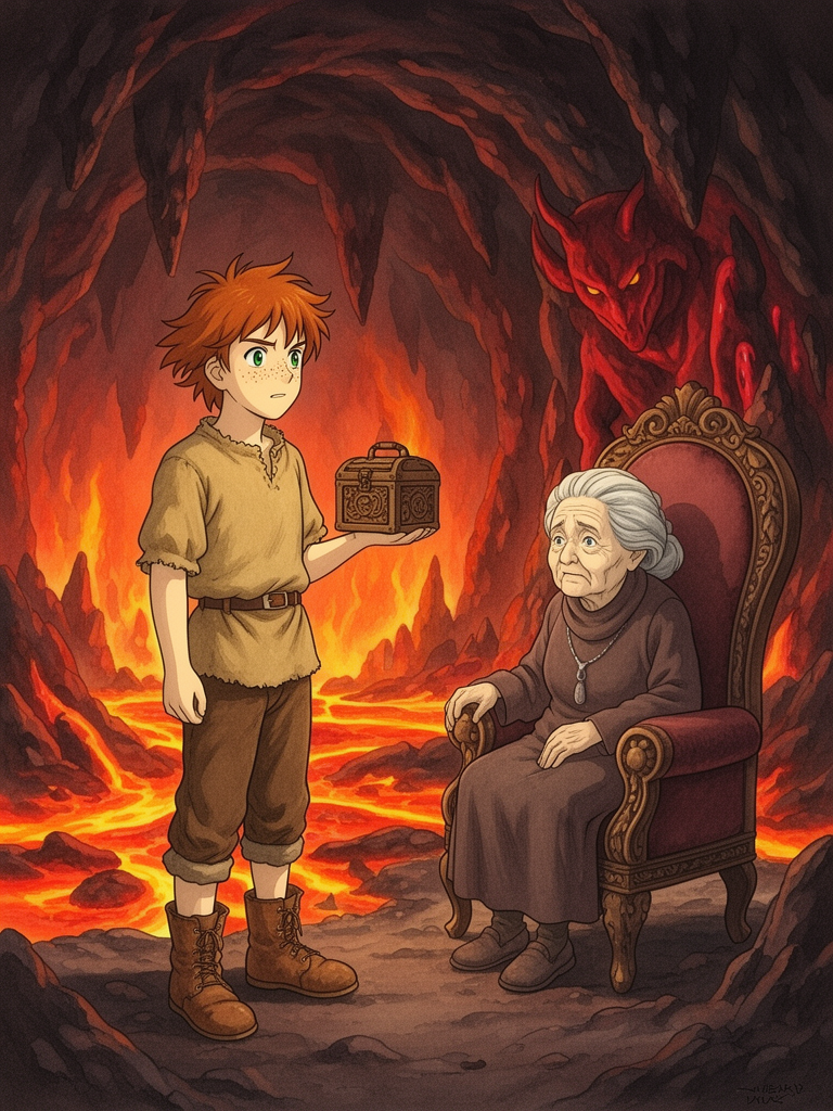 Cover: The Devil with the Three Golden Hairs