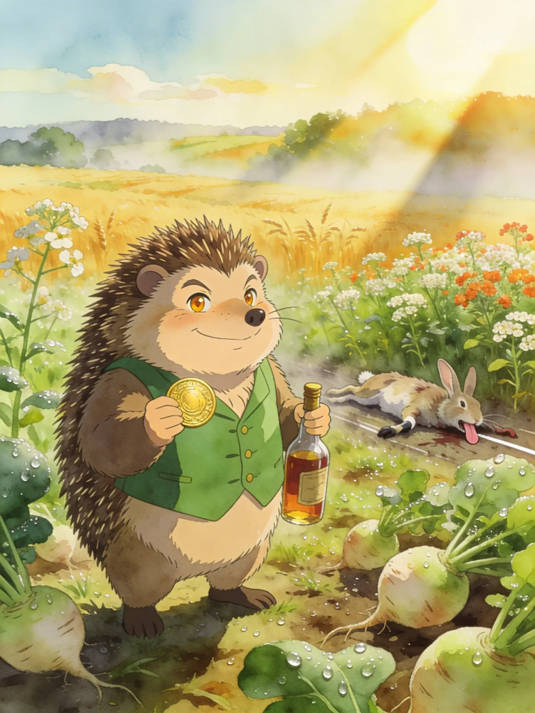 Cover: The Hare and the Hedgehog