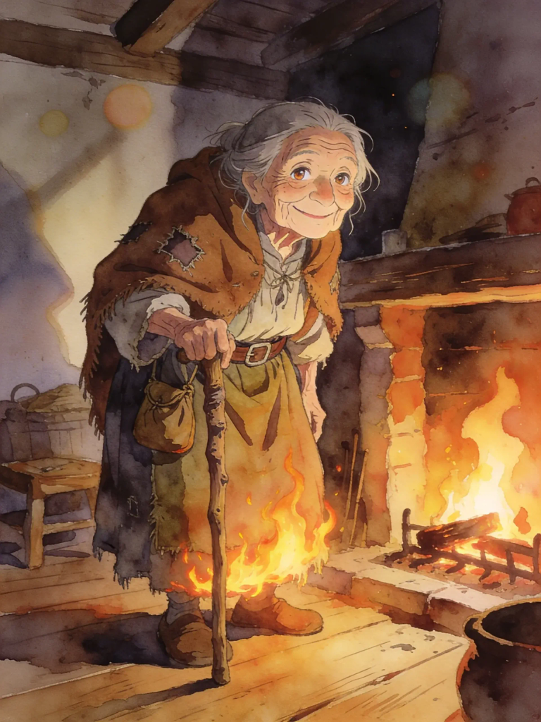 Cover: The Old Beggar-woman