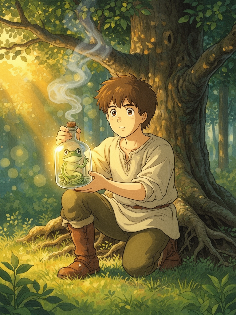 Cover: The Spirit in the Glass Bottle
