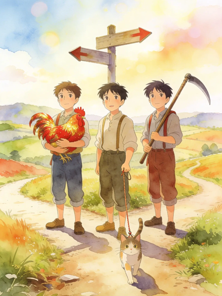 Cover: The Three Children of Fortune