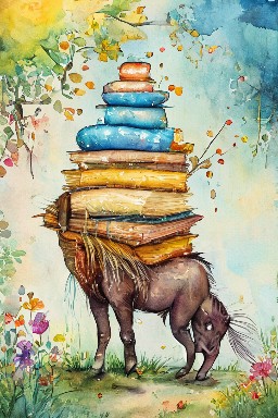 The Ass Loaded with Sponges