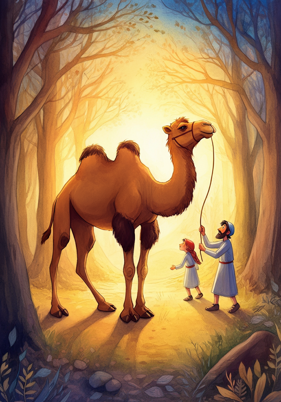 The Camel and the Floating Sticks