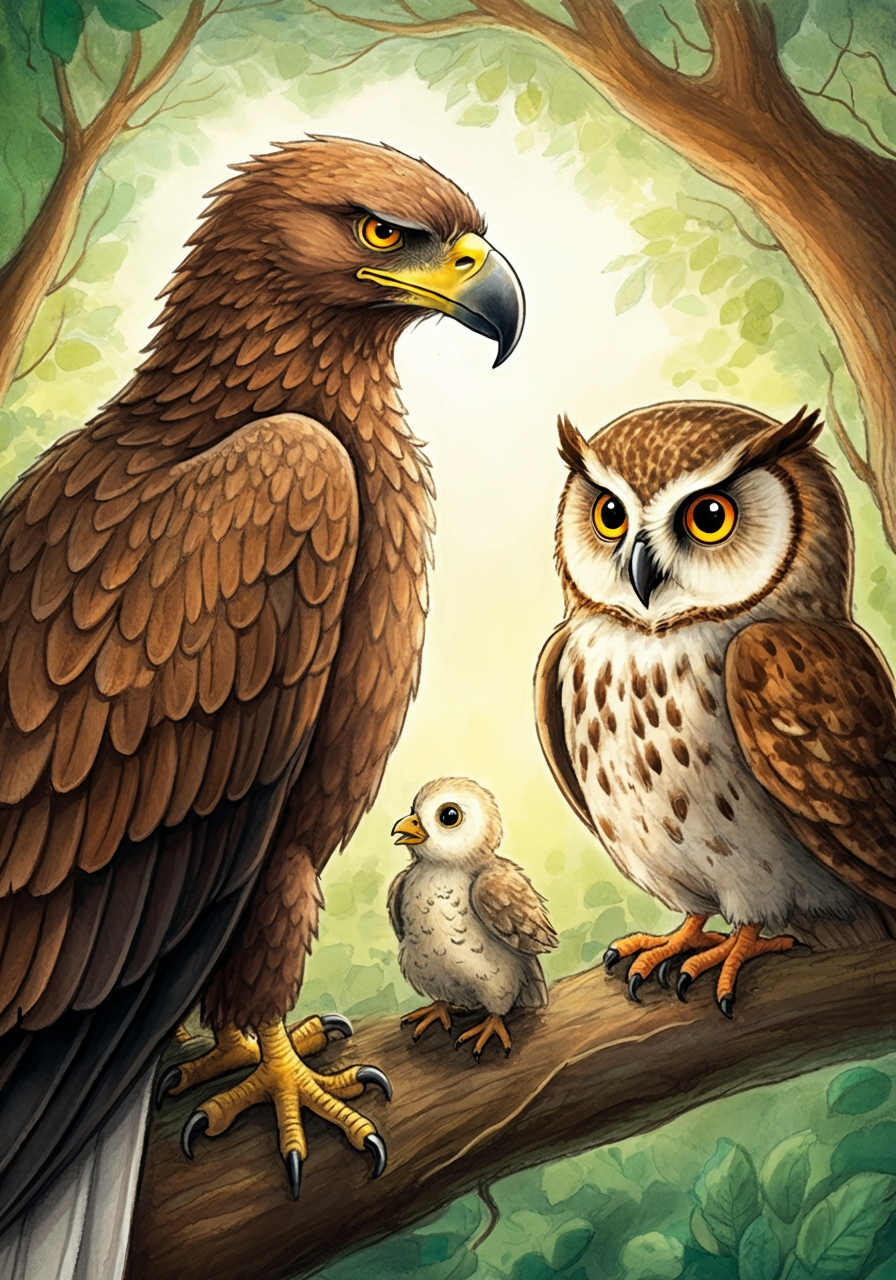 The Eagle and the Owl