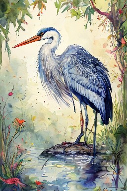 Cover: The Heron