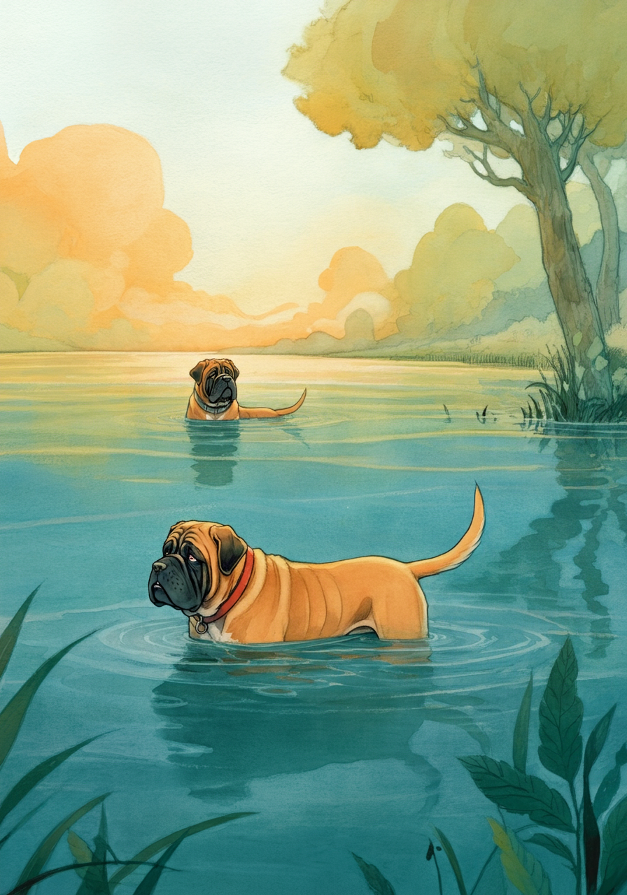 The Two Dogs and the Dead Ass