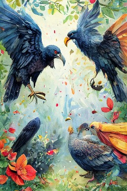 The Vultures and the Pigeons