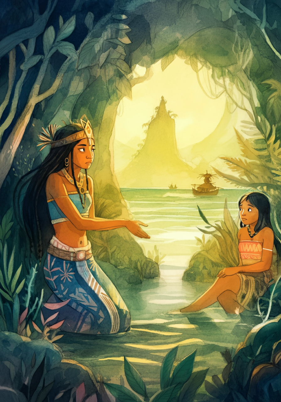 The Story of Ha-le-ma-no and the Princess Kama