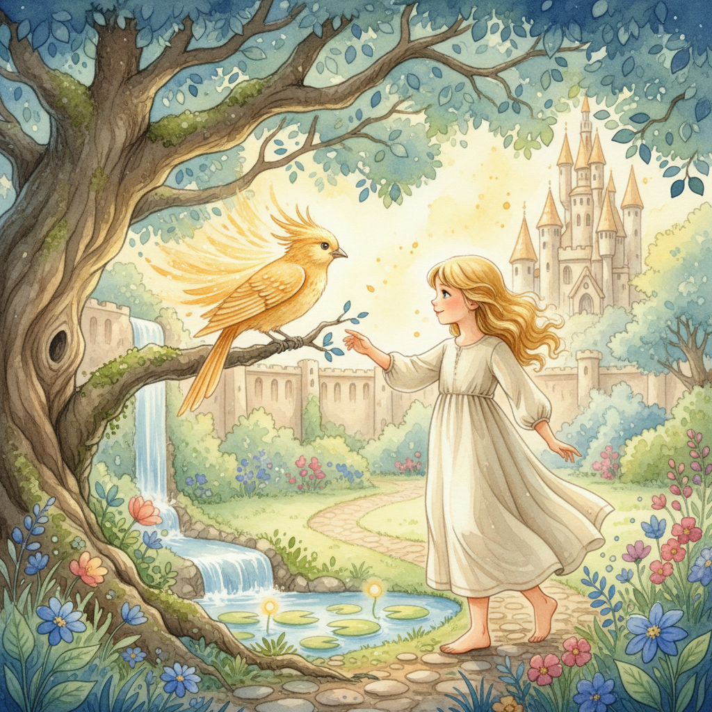 Bird-of-Gold in the King’s Gardens