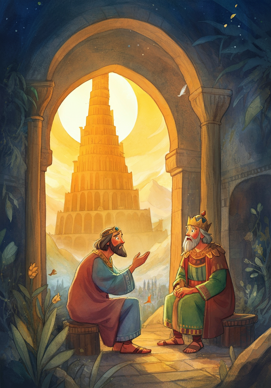 How Bird-of-Gold Went to the Top of the Tower