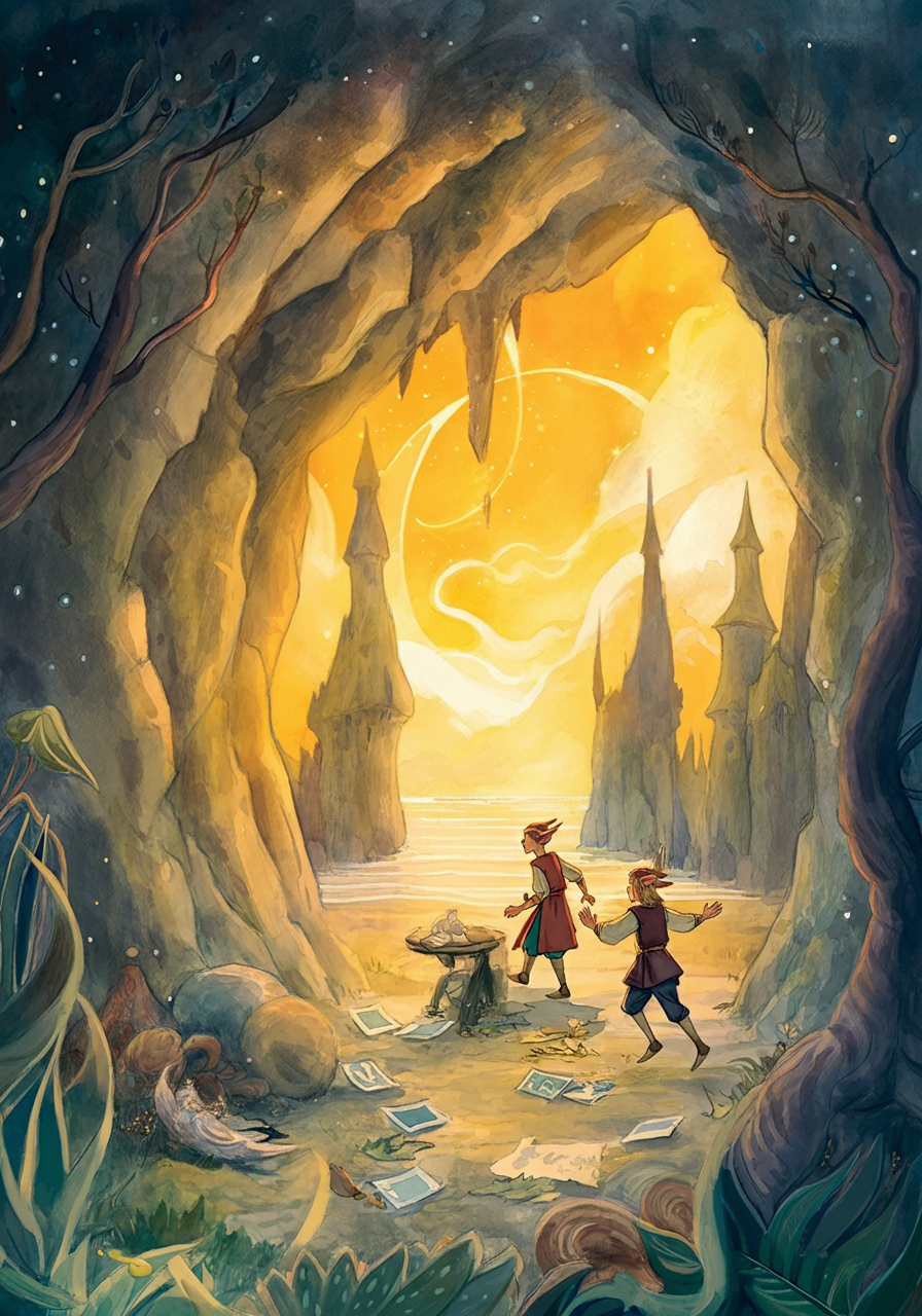 How Eean and Bird-of-Gold Came to King Manus’s Stables