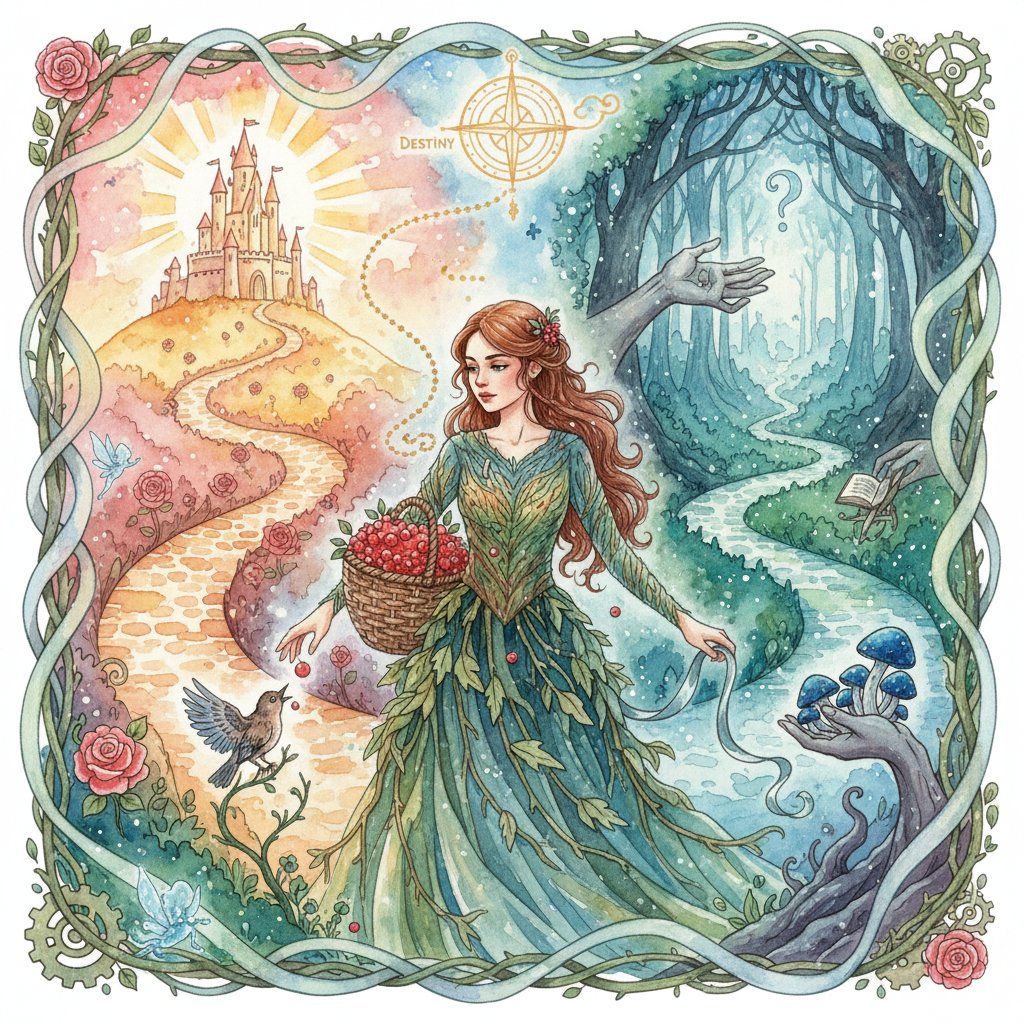 How the Bramble Gatherer’s Daughter Went Toward Her Fortune