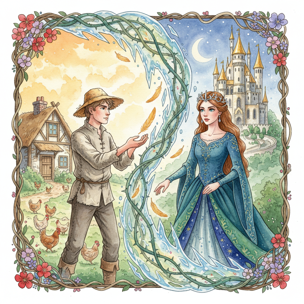 The Hen-wife's Son and the Princess Bright Brow