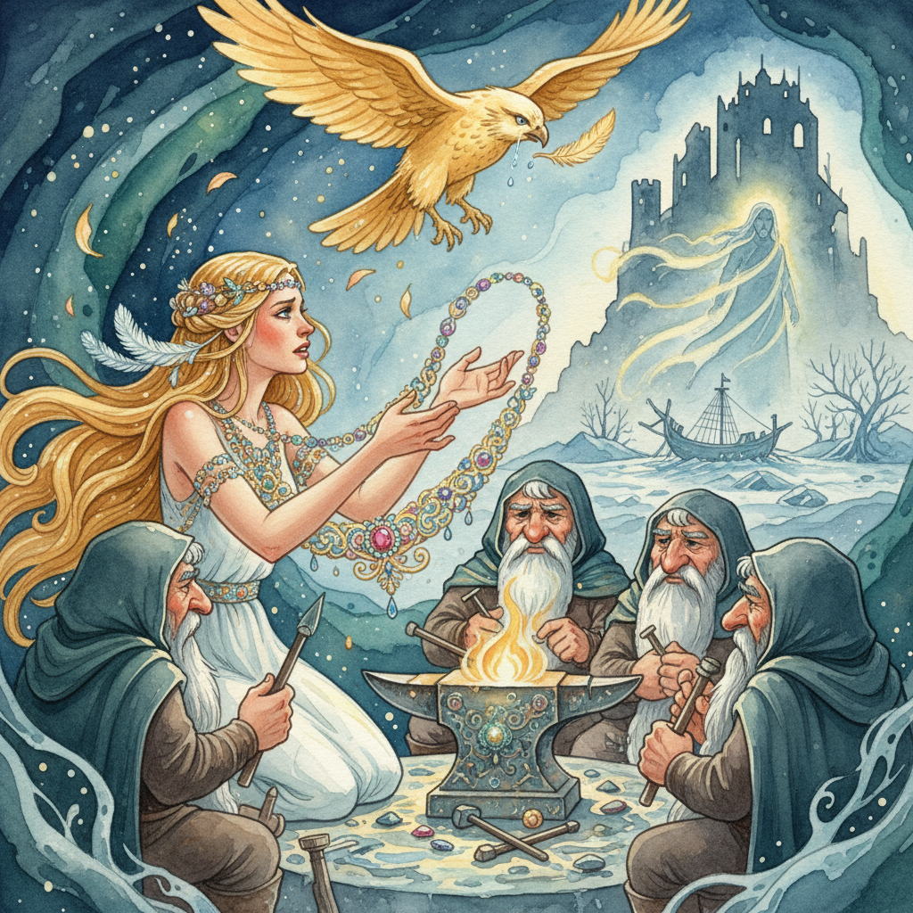 HOW FREYA GAINED HER NECKLACE AND