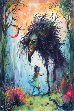 Cover: The Demon with the Matted Hair