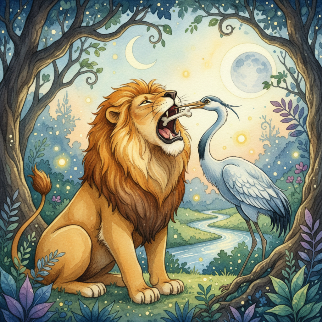 Cover: The Lion and the Crane