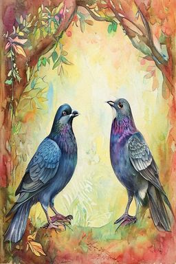 Cover: The Pigeon and the Crow