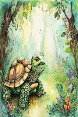 Cover: The Talkative Tortoise