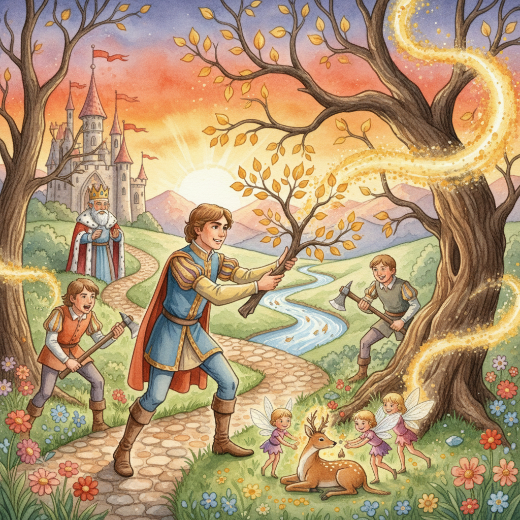 The King of England and His Three Sons