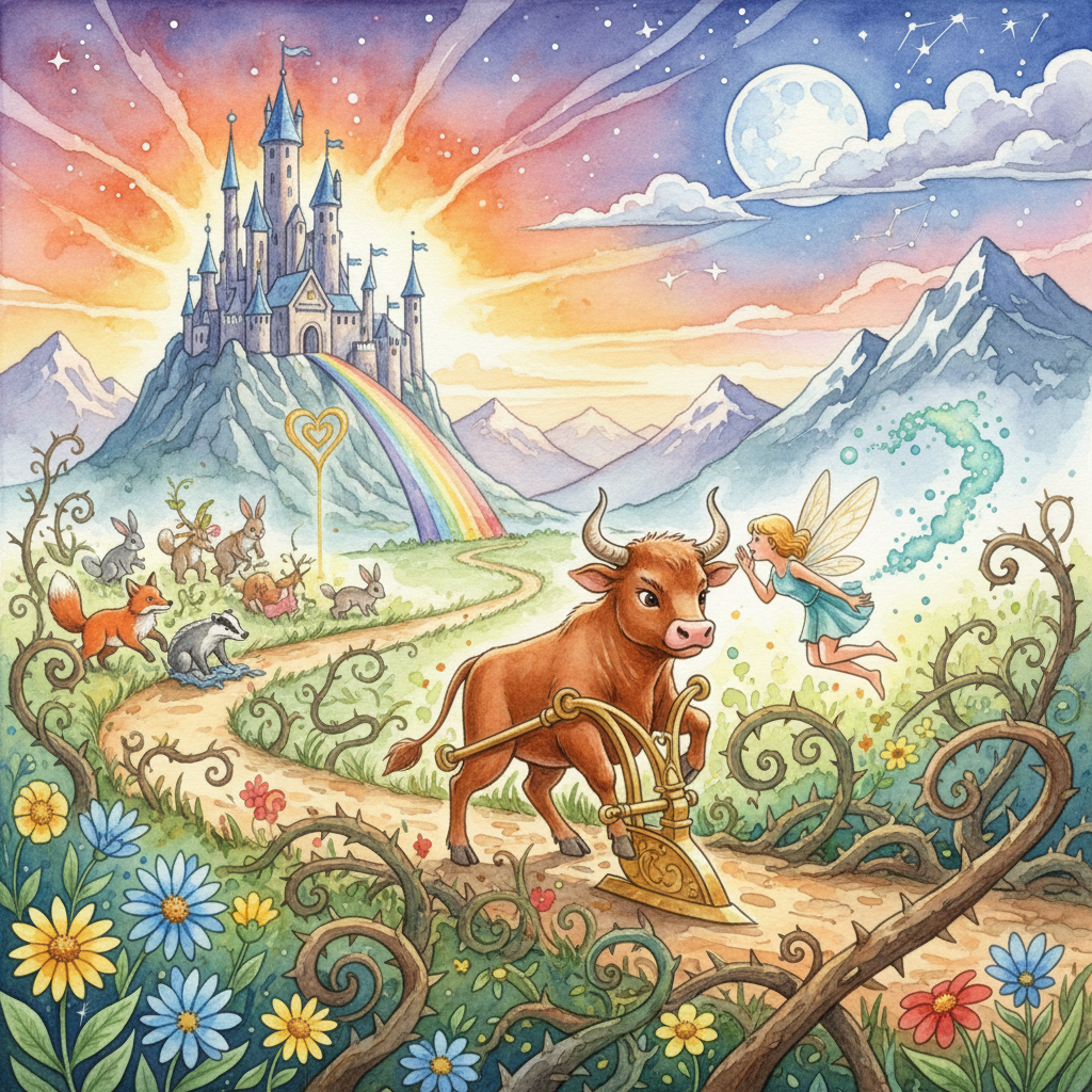 Cover: The Little Bull-Calf