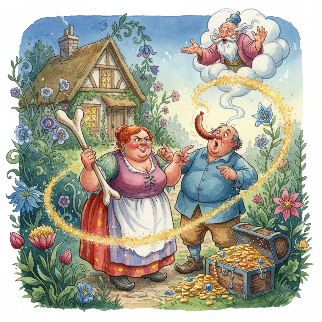 Cover: The Three Wishes