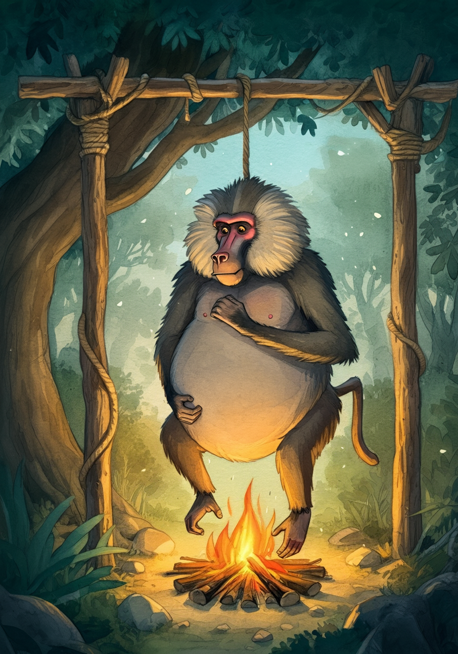 Cover: ANANZI and BABOON