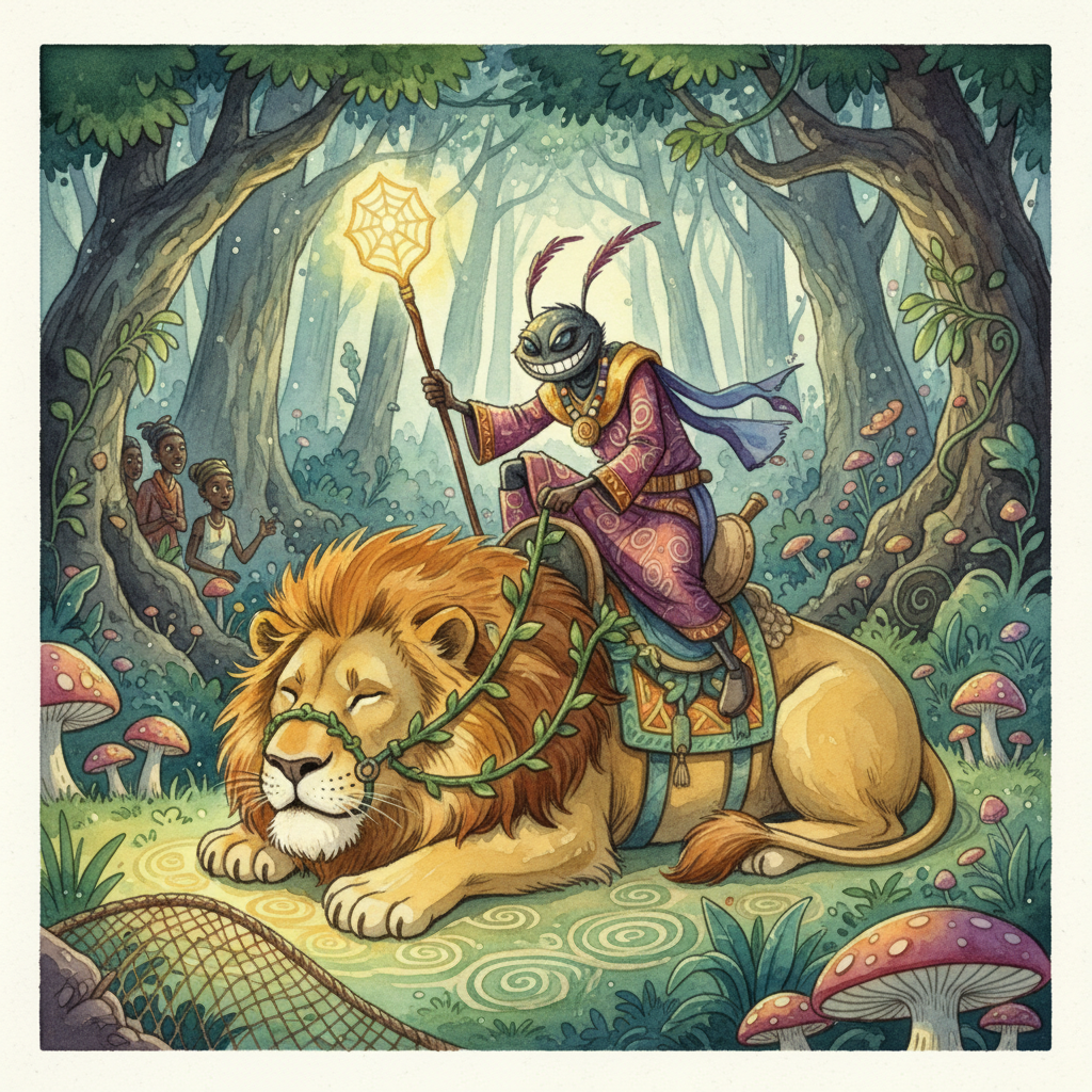 Cover: ANANZI and the LION