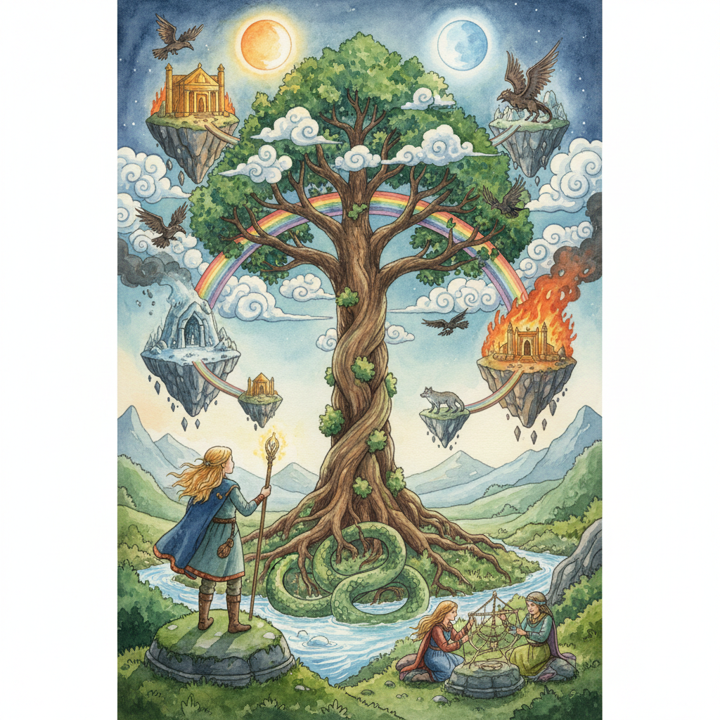 Cover: NORSE POPULAR TALES