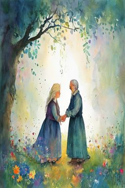 Cover: The Old Woman and the Old Man