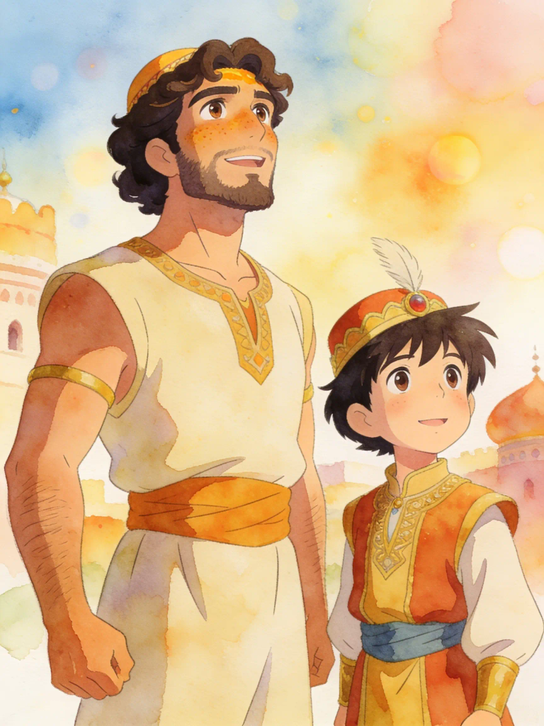 ABDALLAH BEN NAFI and the KING'S SON of CASHGHAR.\[FN#157\]