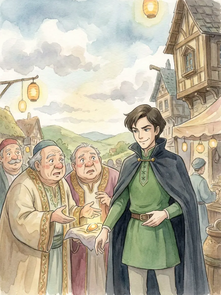 STORY of the SHARPER and the MERCHANTS