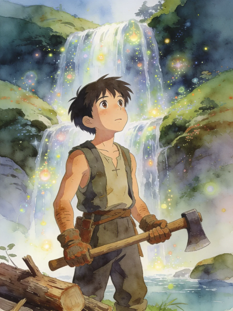 Cover: The Enchanted Waterfall