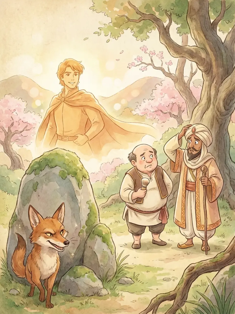 The Jackal, the Barber and the Brahmin