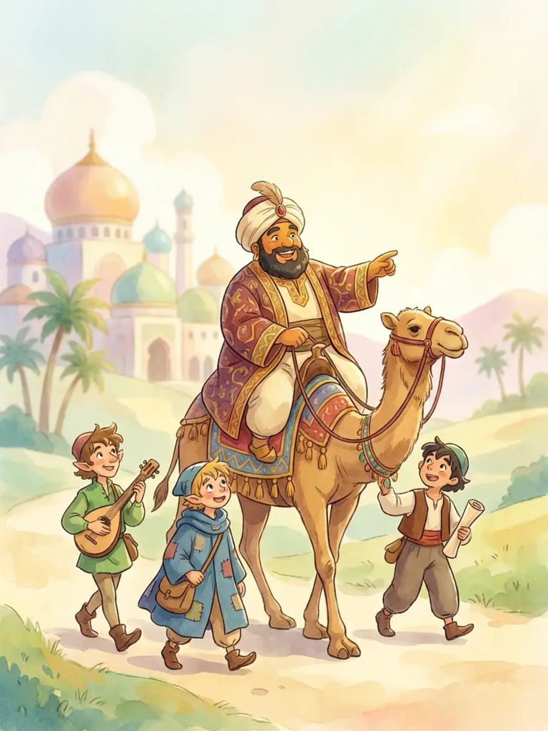 STORY of the THREE SHARPERS and the SULTAN