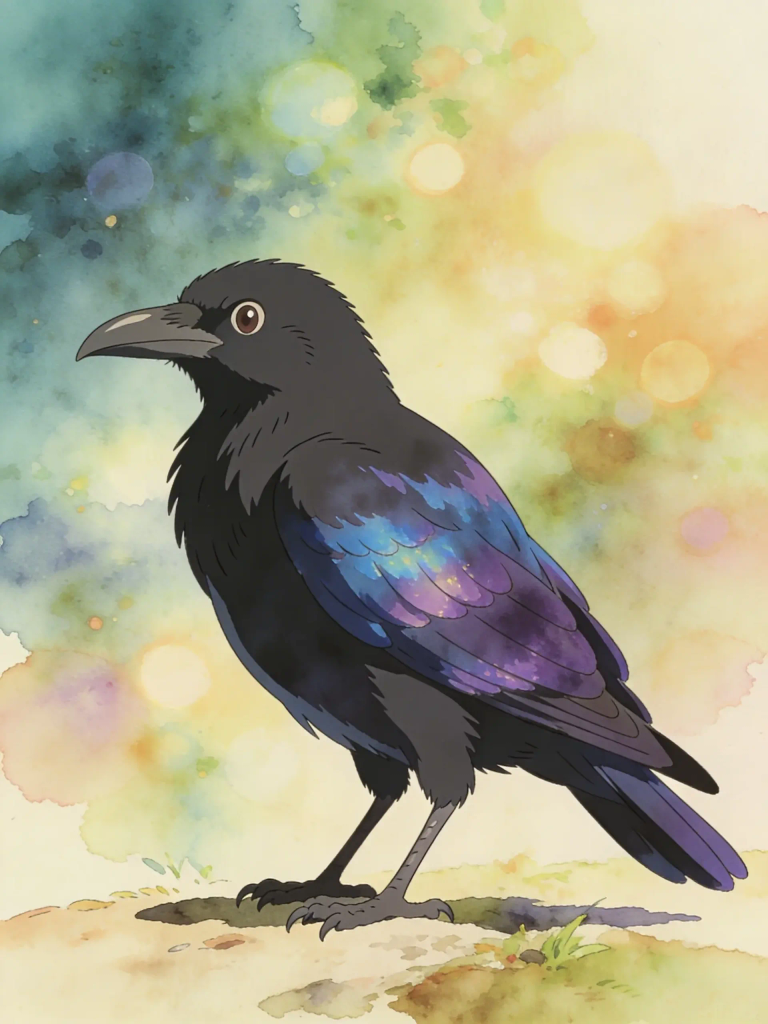 THE CAT and THE CROW