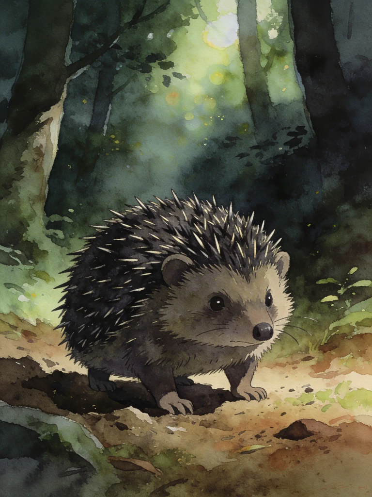 THE HEDGEHOG and THE PIGEONS