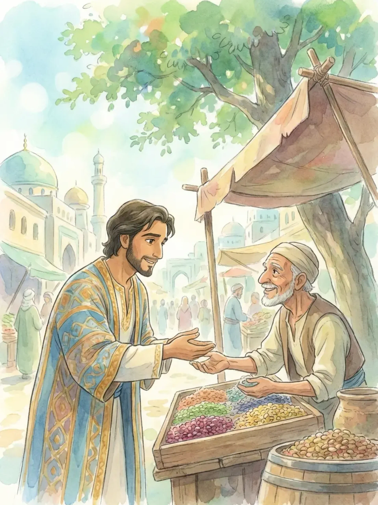 JAAFER the BARMECIDE and the BEANSELLER