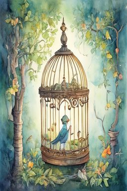 Cover: The Bird-Cage Maker