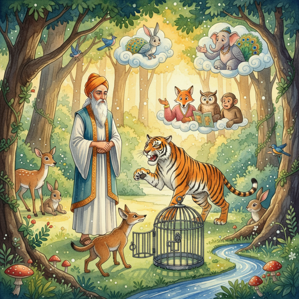 Cover: The Brahman, the Tiger, and the Six Judges